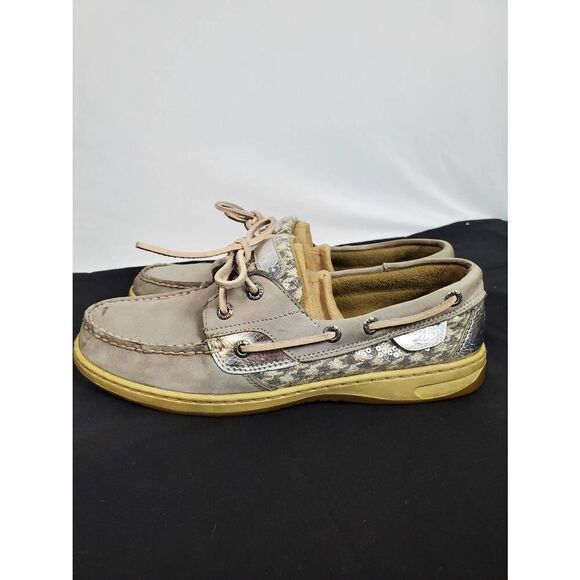 Sperry Top Sider  Loafers 9244252 Size 8, Boho Retro Casual Dress Leather ECU - Picture 7 of 13